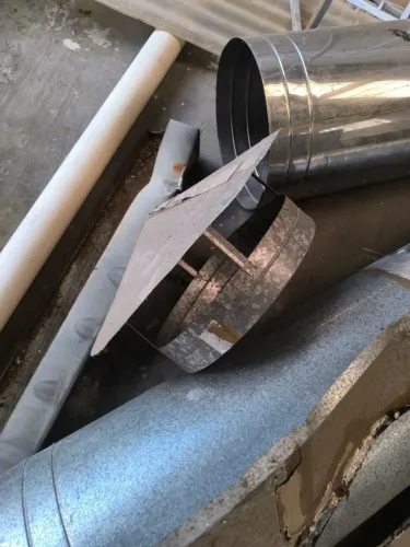 Sistema de Exaustão Industrial Completo (SEM MOTOR) - Coifa + Dutos + Caixa de Exaustão