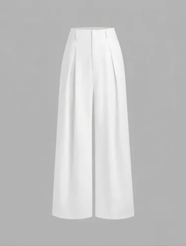 Calça Alfaiataria Branca 36