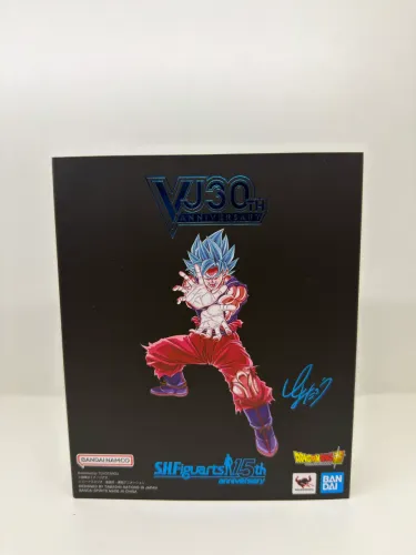 Goku SSJ blue edição especial dragon ball SH Figuarts