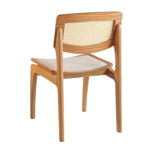 Cadeira madeira modelo Perola Rafana