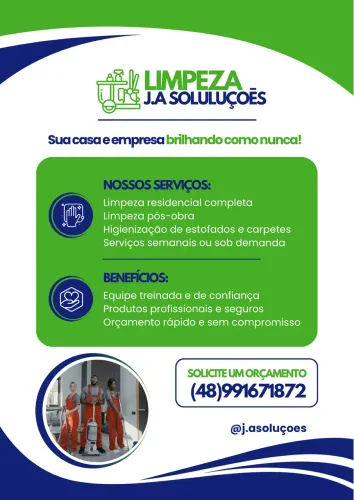 Limpeza pós obra