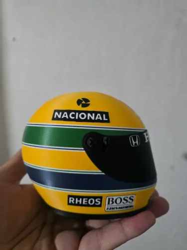 Capacete Replica Ayrton Senna