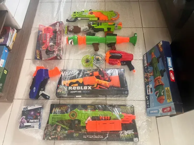 lote combo de nerfs algumas raras ler todo anúncio 