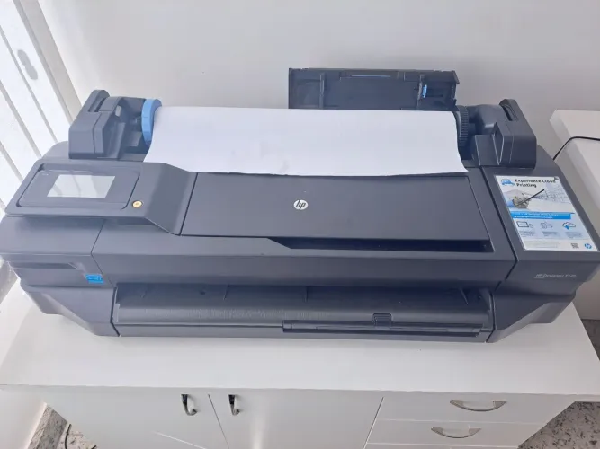 HP Designjet T120 (Precisando Simples Reparo) Acompanh Bobina Papel
