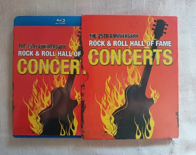 Blu-Ray Duplo Rock & Roll Hall Of Fame - Concerts - The 25th Anniversary