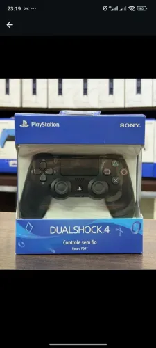 CONTROLE DE PS4 NOVO