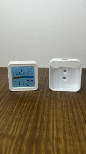 Suporte de Parede para Sensor Digital de Temperatura e Umidade - Impressão 3D