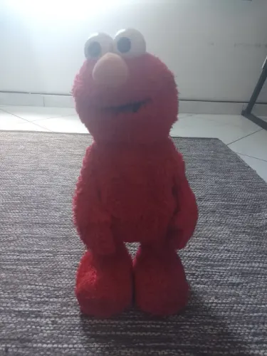 Boneco Elmo T.M.X. vila sésamo mattel - parte elétrica não funciona
