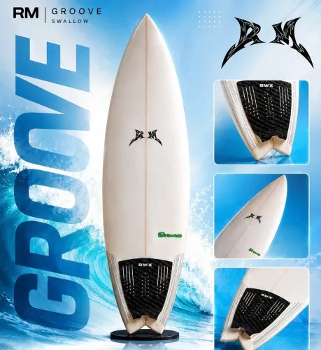 Prancha RM groove swallow 5?8 25.4 L PU