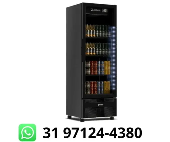 Cervejeira 560L Imbera Porta de Vidro