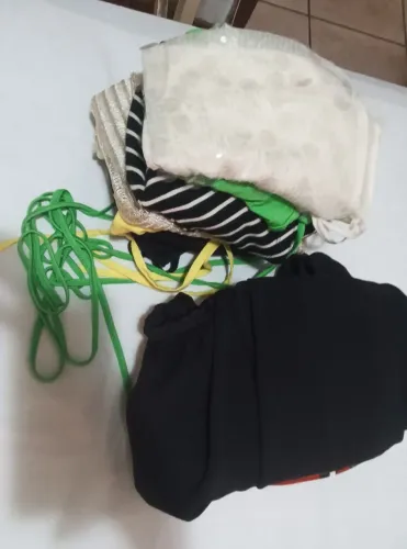 Roupas usadas uma vez