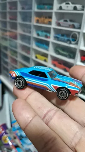 Hot Wheels ?70 Camaro Azul - Miniatura Chevrolet - R$ 40,00