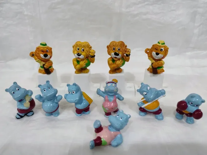 Kinder ovo: leoventuras e Happy Hippo