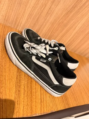 Tênis Vans Skate Rowan 2 Black White