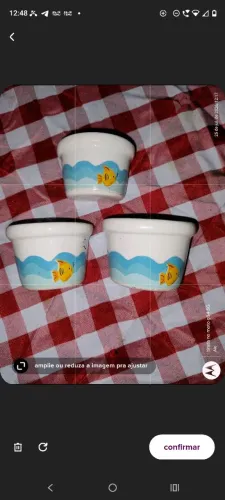 Trio de vasos de parede , 