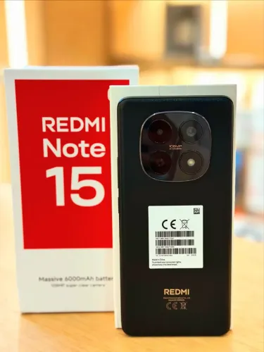 Xiaomi Smartphone Redmi Note 15 Original Nunca Usado Zero Disponível Retira Hoje