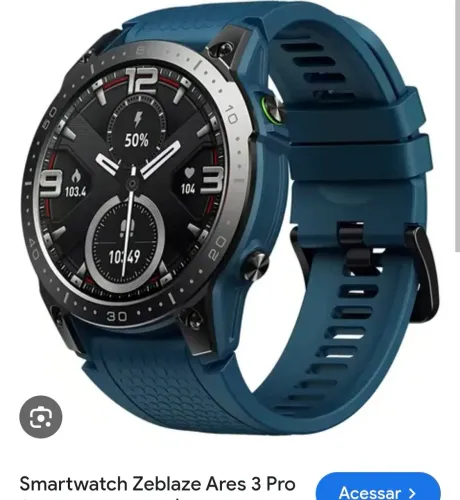 Zeblaze lacrado azul