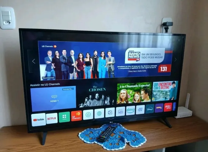 Tv smart 43 polegadas bem grande