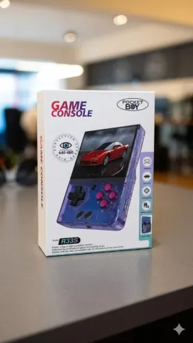 Console de jogos portátil retrô modelo R36S