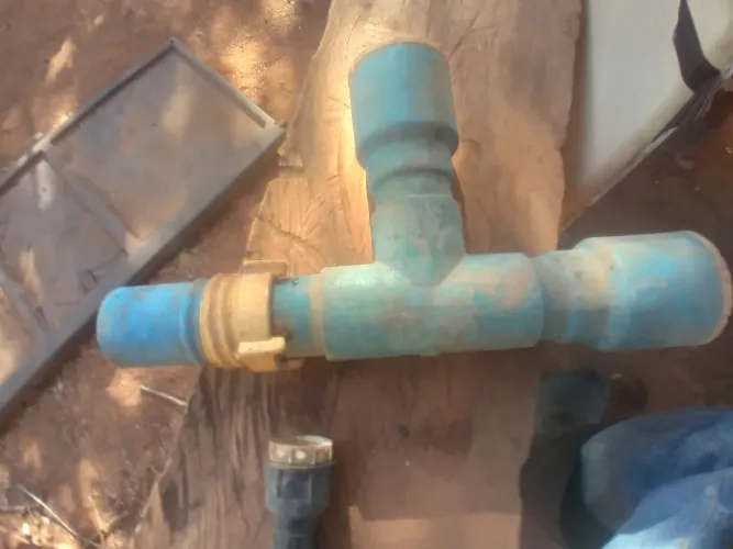 Pecas de tubulação pra irrigação cano 50mm tenho varias