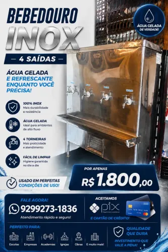 Bebedouro Industrial
