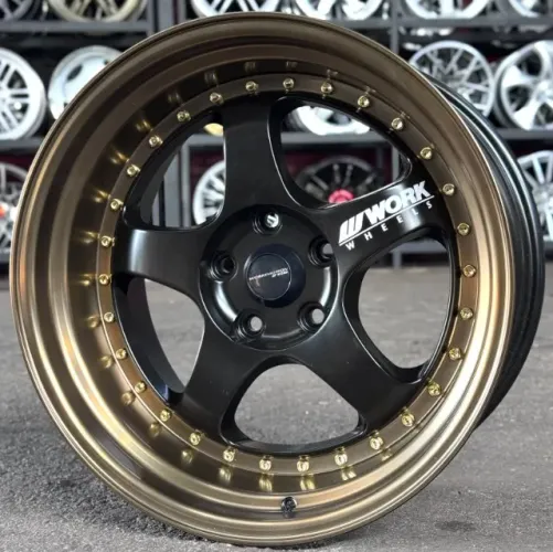 Rodas aro 18 Furação 5x114 tAla 10 Meister S1