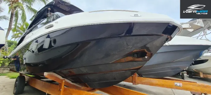 Lancha Nx 28 pés Xtreme com motor popa Mercury 300hp 4T (Ñ Focker, fs, triton, real)