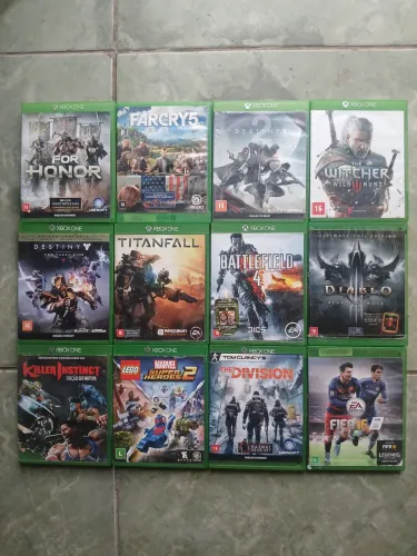12 jogos Xbox one 