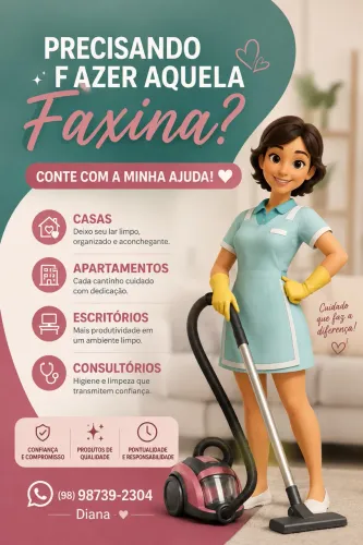 Faxineira de 1 