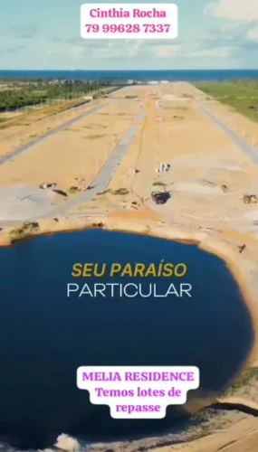 Repasse Meliá Residence   - Lote de esquina posição sudeste  - rainha dos lotes.
