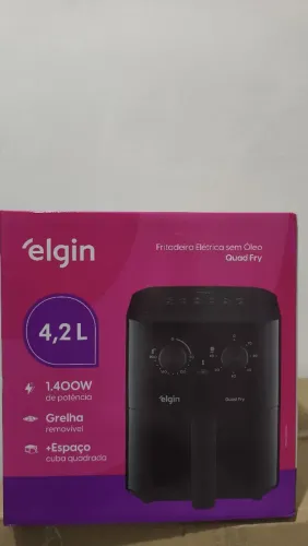 Air fryer Elgin 4,2 L nova e lacrada
