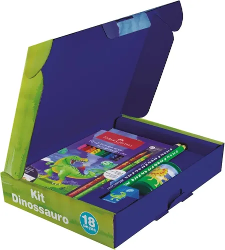 Kit Faber Castell - Kit dinossauro