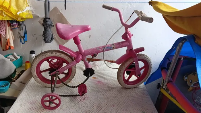 Patinete e bicicleta