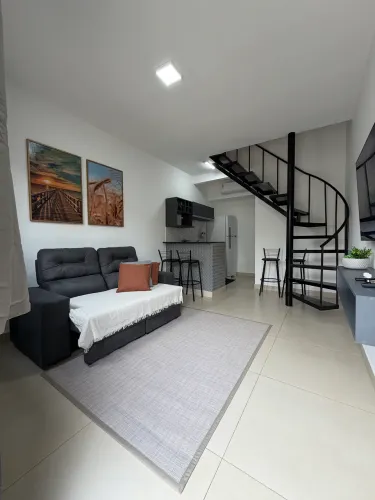 Loft MOBILIADO no Bairro Santa Rosa 