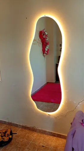 Espelho orgânico com led