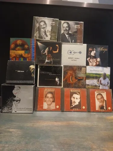 160 cds de música brasileira. MPB, Samba, frevo, rock Brasil. 