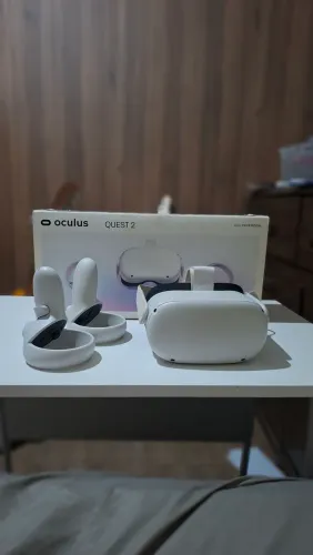 Oculus Meta Quest 2 128gb + case de transporte + capinha de silicone com caixa