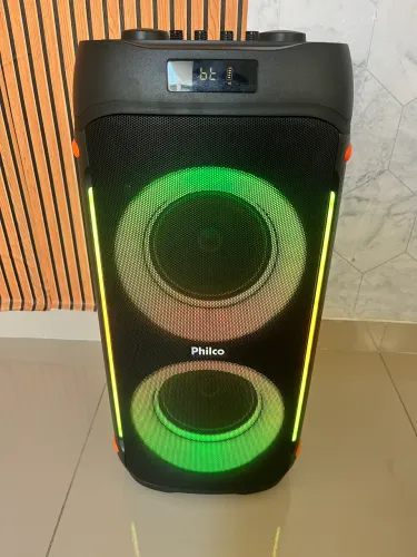 Caixa de som Philco 1200W Bluetooth