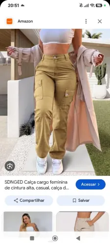 Calça cargo
