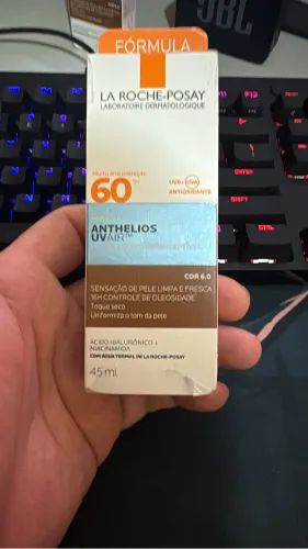 Proteto solar facial la roche-posay anthelios FPS 70 cor 6.0