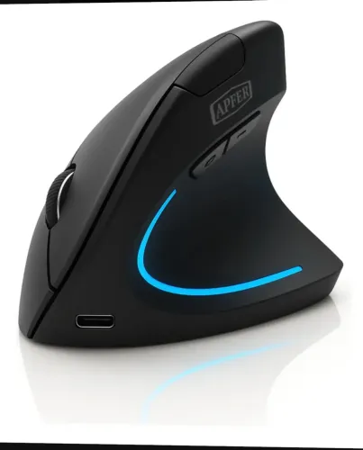 Mouse ergonômico sem fio