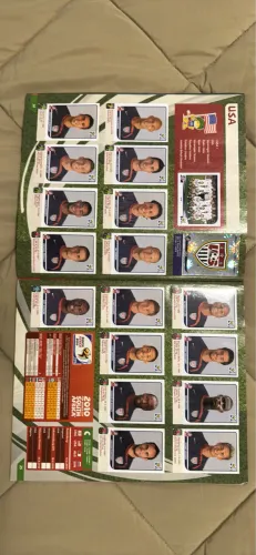 Álbum de figurinhas da copa de 2010