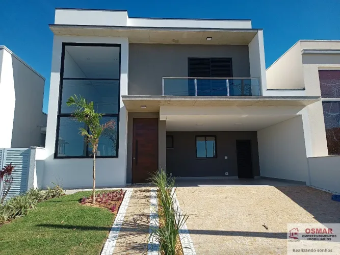 Sobrado Residencial para venda no Residencial Real Parque - Sumaré - SP