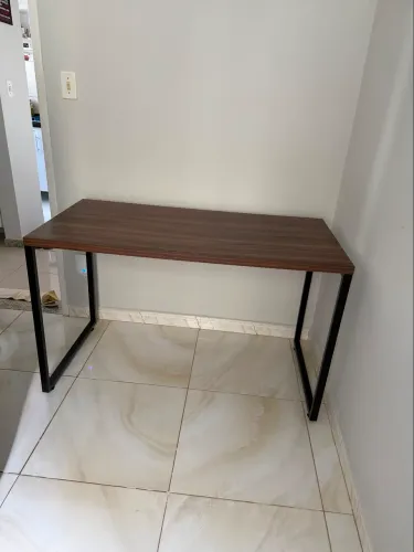 Mesa para Escritório Estilo Industrial 60P x 120L x 75A