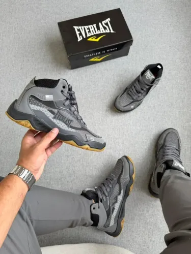Tênis Everlast Masculino Preto Importado (Solado TR/ Disponível 38 AO 42)