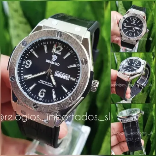 RELÓGIO MASCULINO BINBOND - Pulseira em SILICONE - GARANTIA - ENTREGA Facilitada