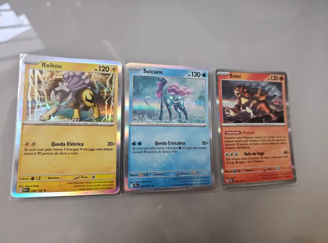 Cartas pokemon raros segunda geração