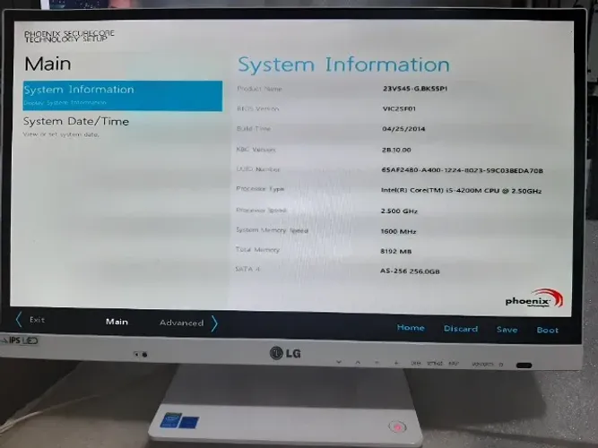 PC All in One  LG  23V545 séries Intel Core i5 4200m - computador muito novo e completo  