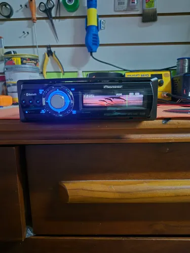 Radio pioneer deh 9880bt colorido bluetooth original