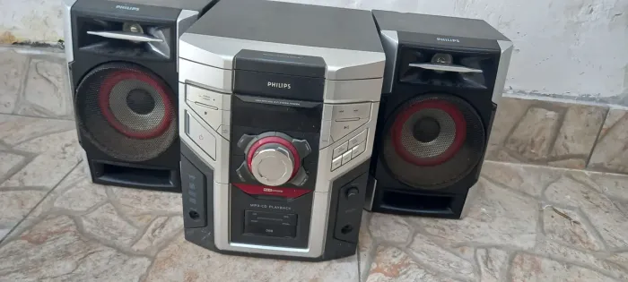SOM MINi SYSTEM PHILIPS 3 em 1